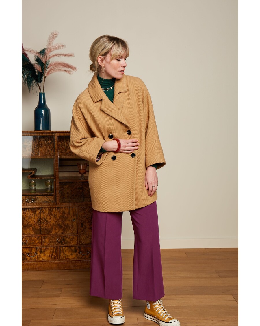 King Louie Shiya Kimono Coat Falaise