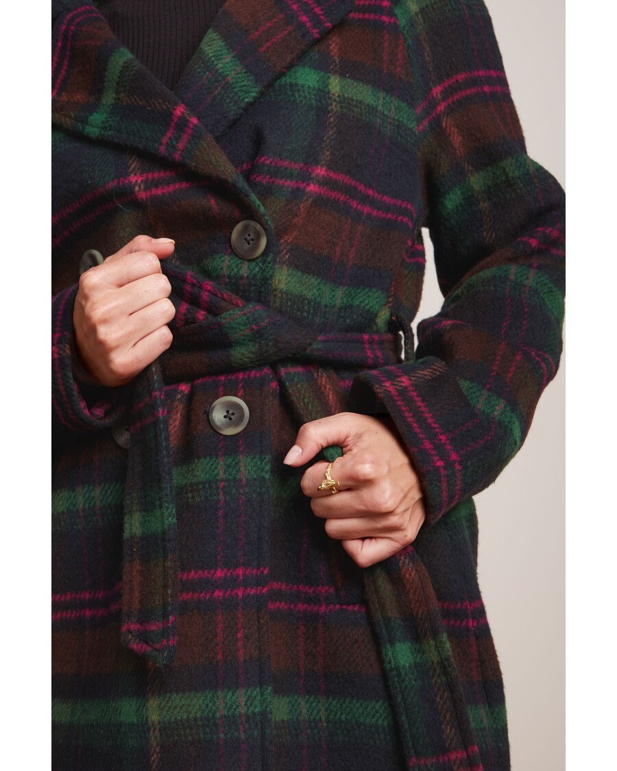 King Louie Maura Coat Brit Check