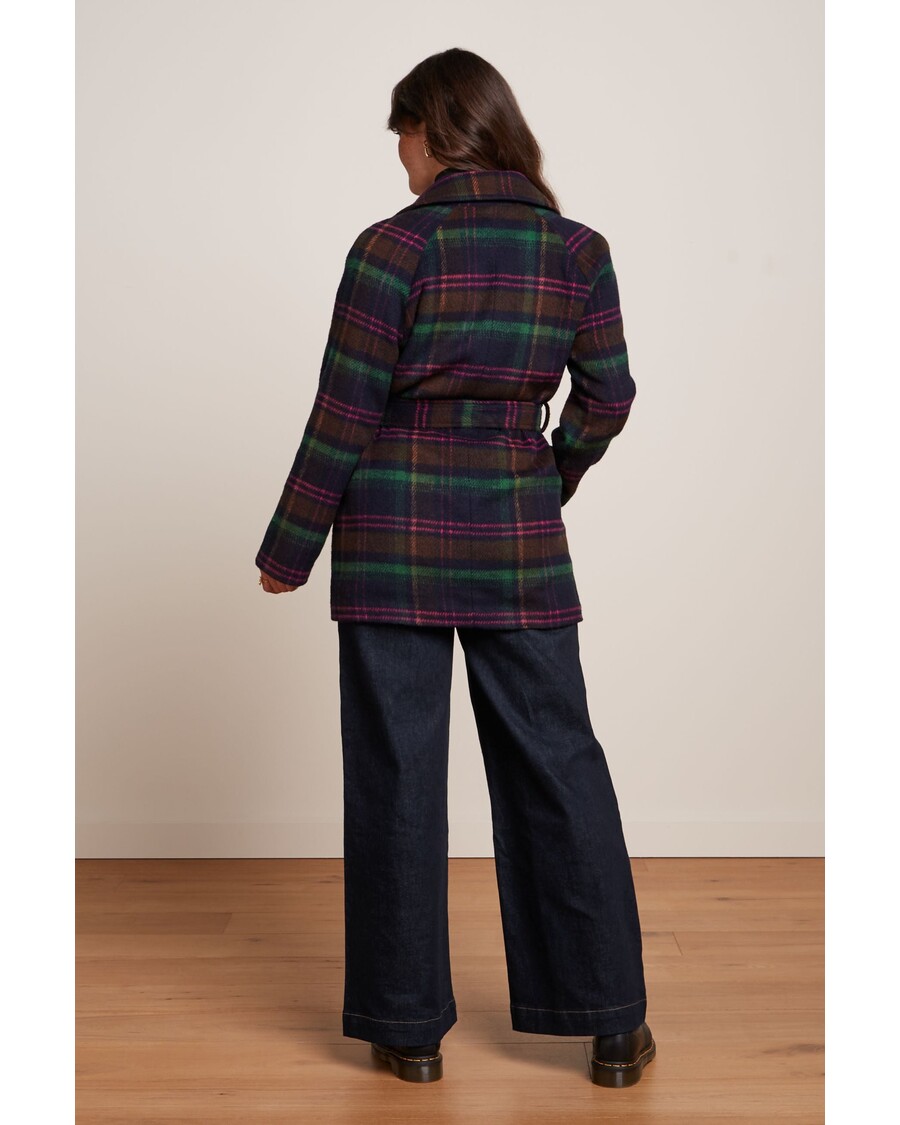 King Louie Maura Coat Brit Check