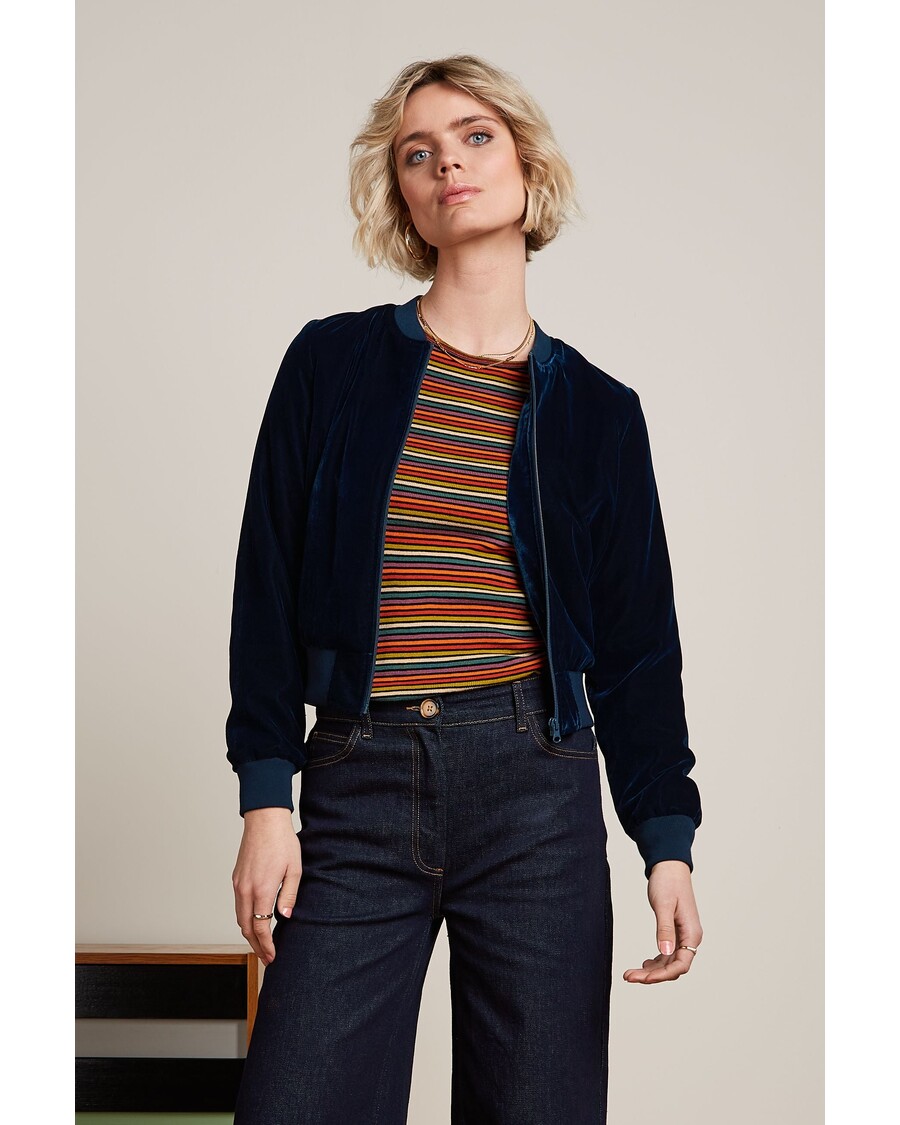 King Louie Bessie Jacket Gamine Velvet