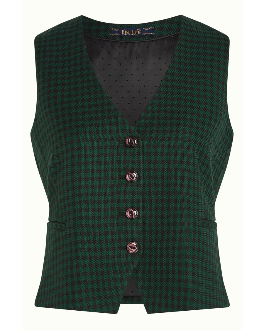 King Louie Gilet Norman Check
