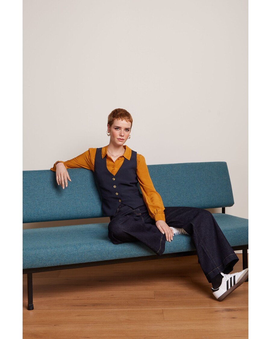 King Louie Bianca Gilet Marple