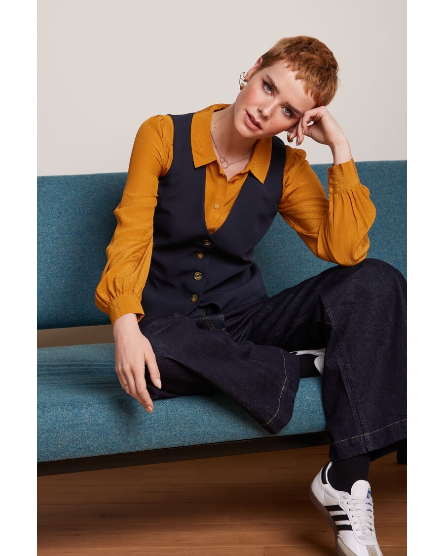 King Louie Bianca Gilet Marple