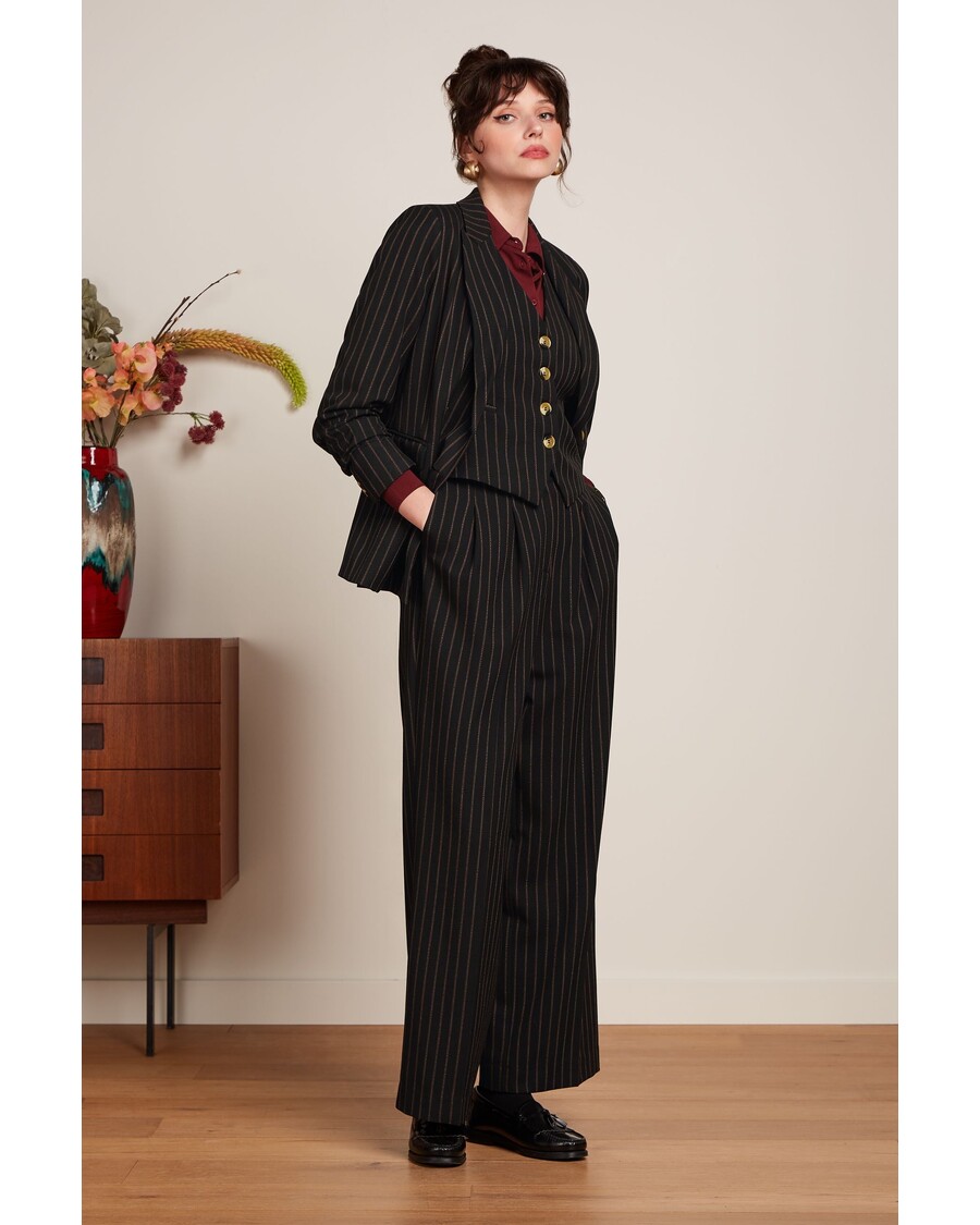 King Louie Bianca Gilet Ziggy Stripe