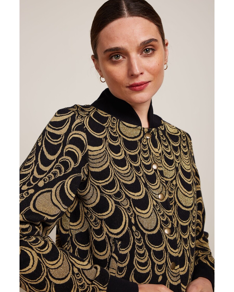 King Louie Cleo Jacket Bobbin Jacquard
