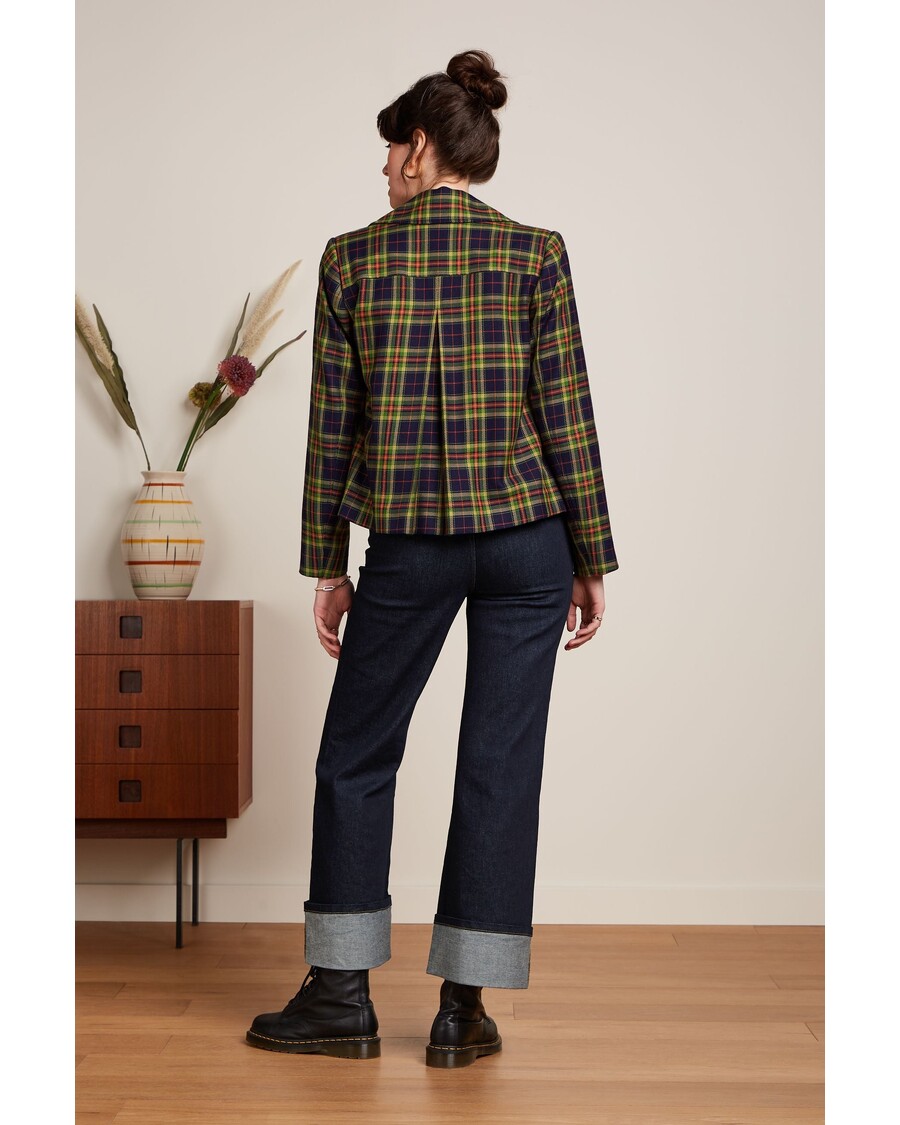 King Louie Patti Coat Lucky Check