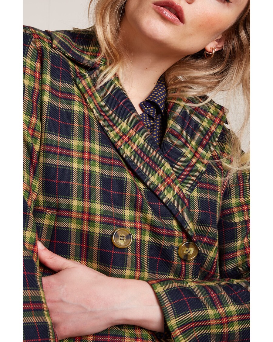 King Louie Patti Coat Lucky Check