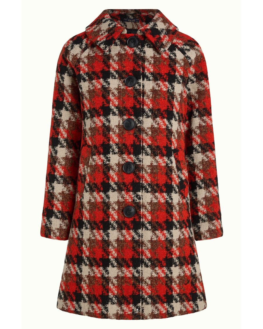 King Louie Betty Coat Ashby Check