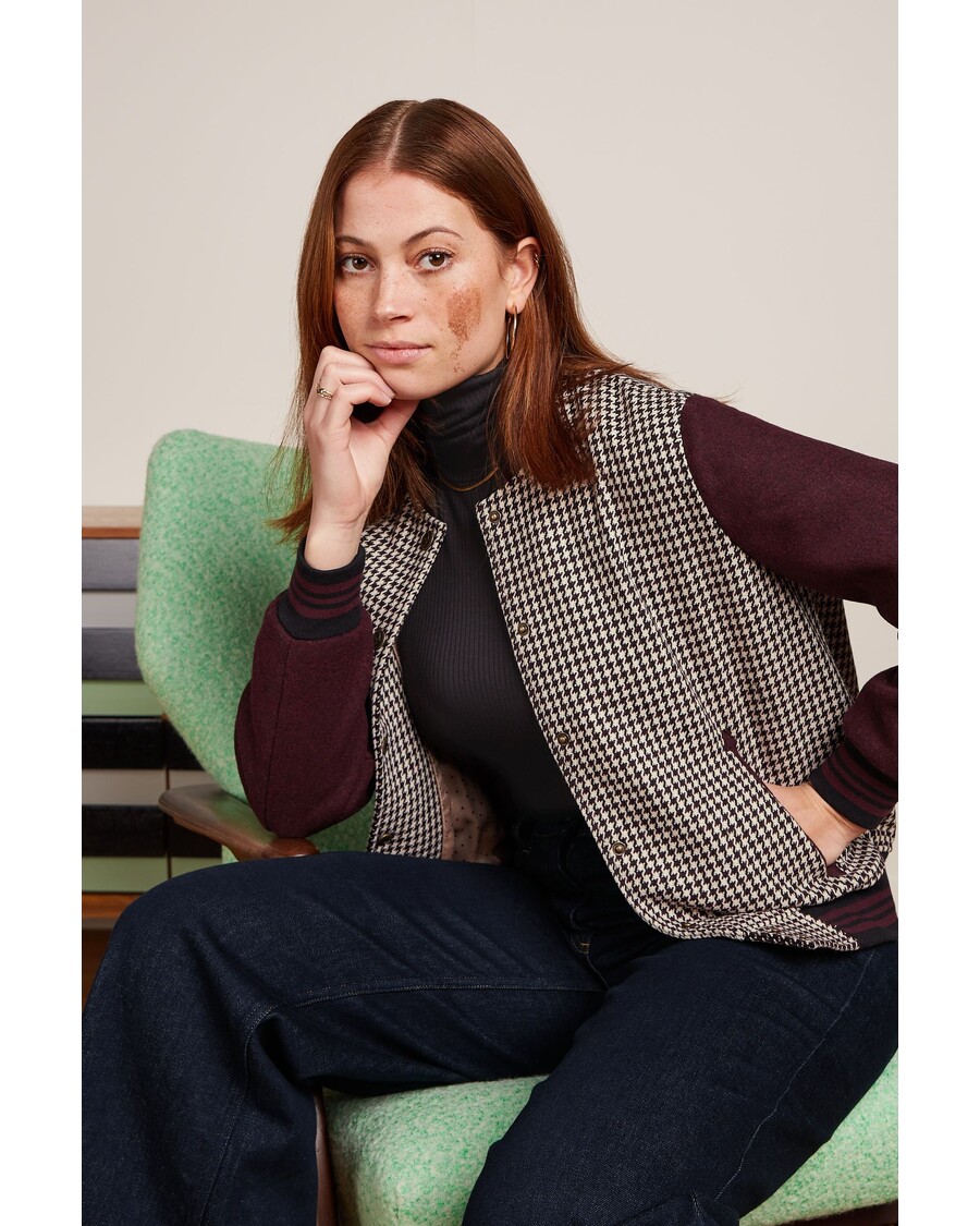 King Louie Bea Baseball Jacket Foolery