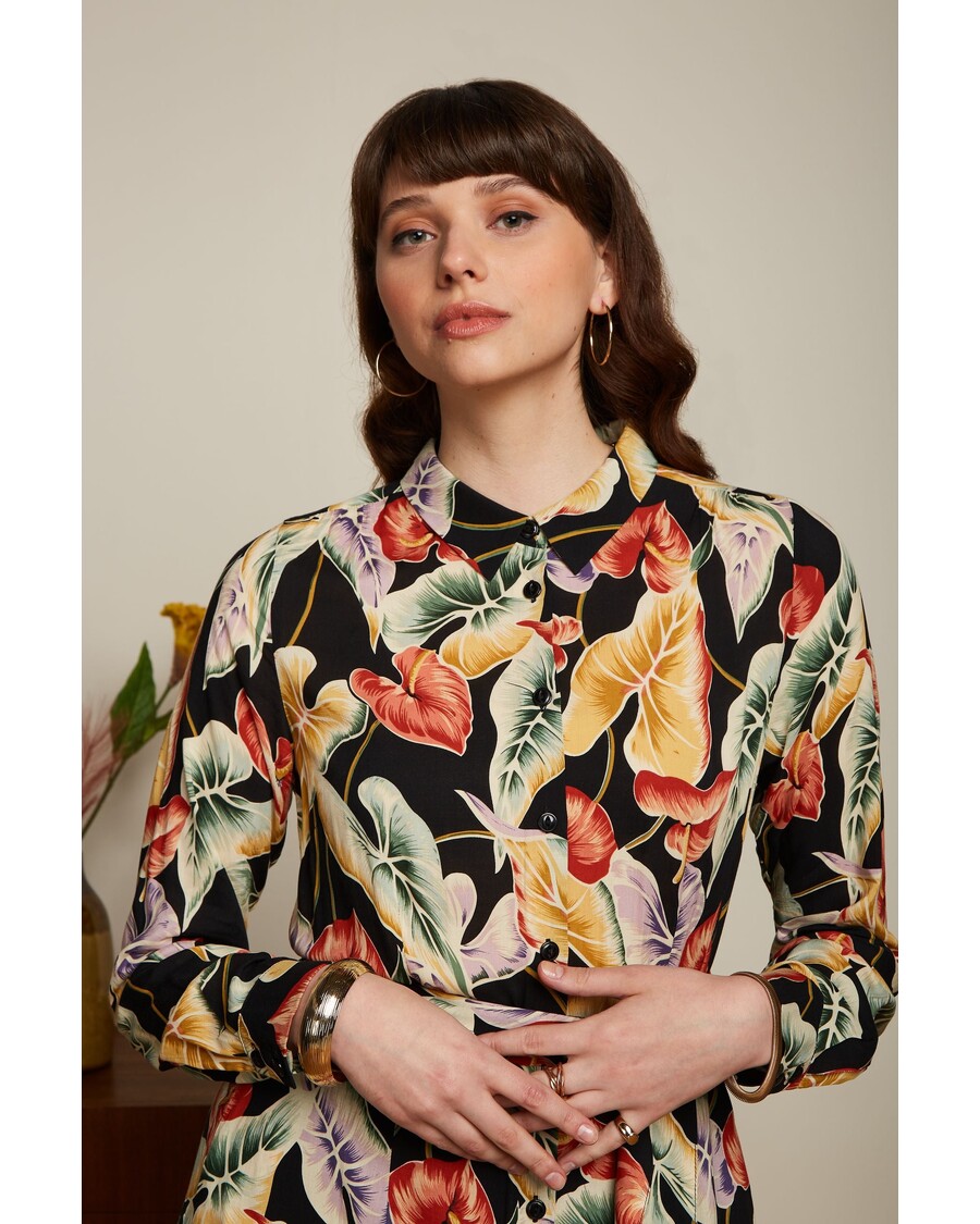 King Louie Olive Midi Dress Marmora