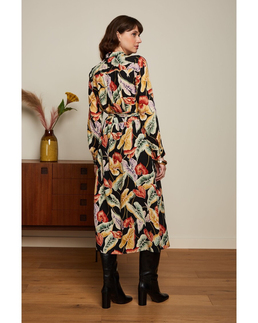 King Louie Olive Midi Dress Marmora