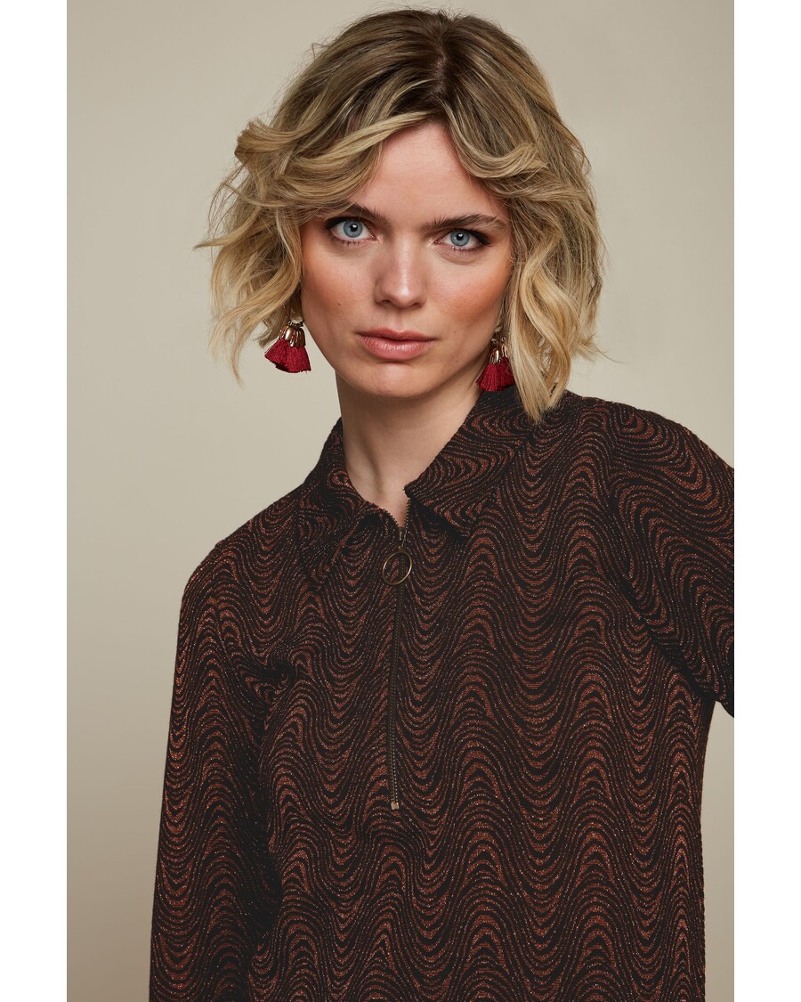 King Louie Tunic Zip Dress Tempest