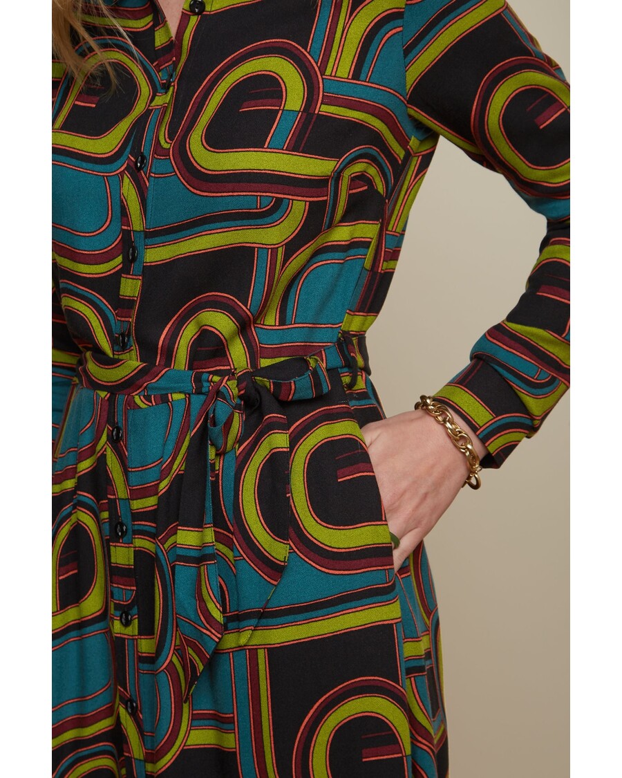 King Louie Rosie Midi Dress Zappa