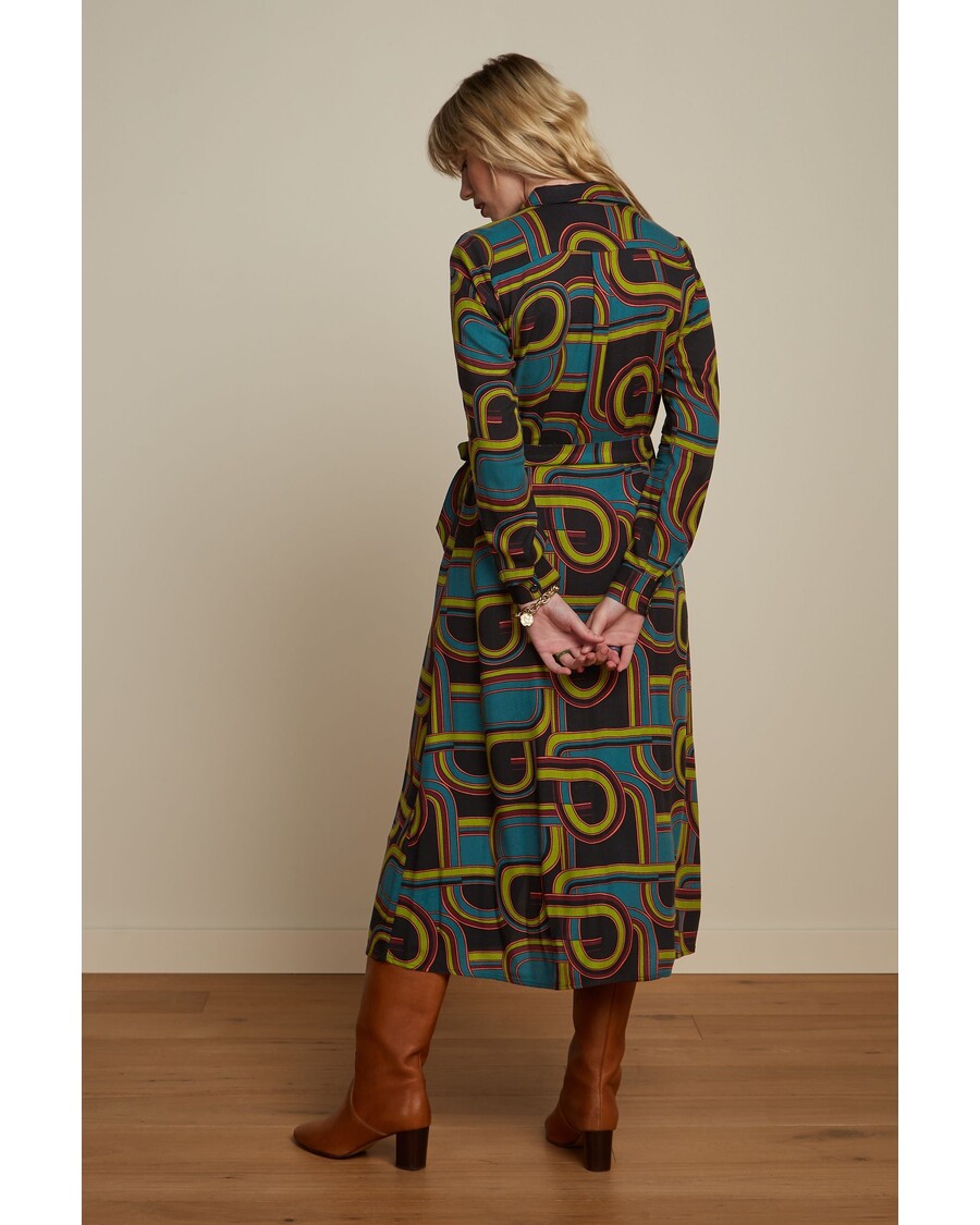 King Louie Rosie Midi Dress Zappa