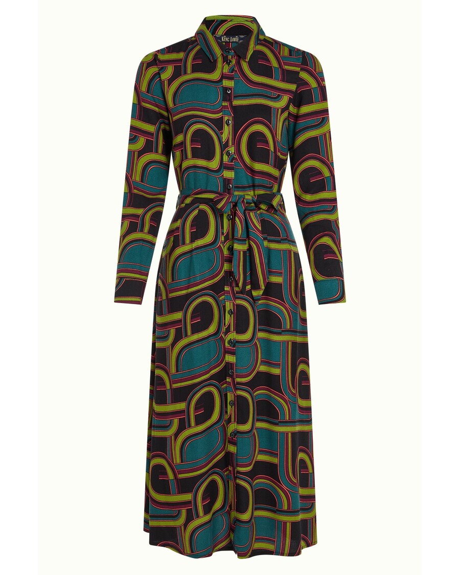 King Louie Rosie Midi Dress Zappa