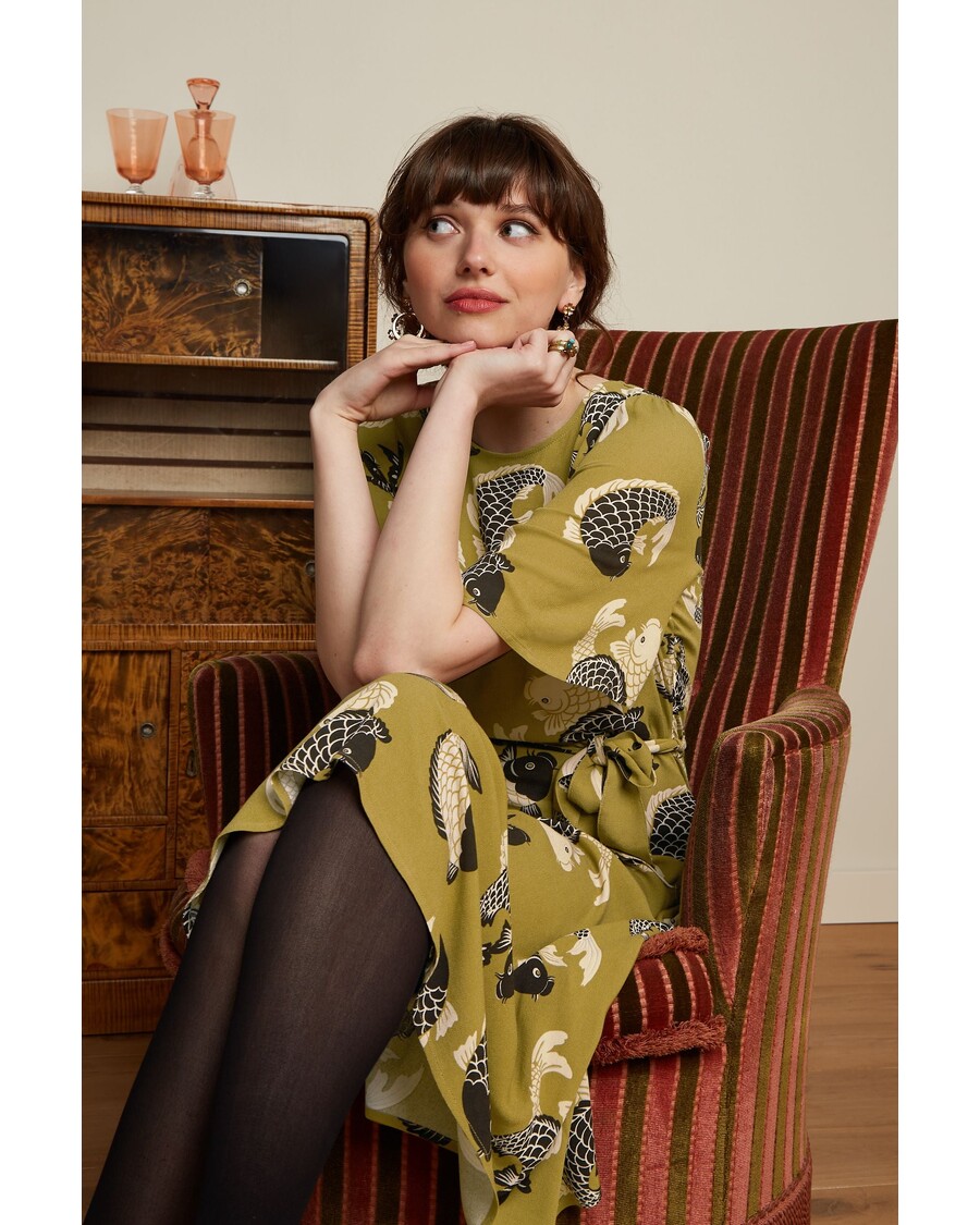 King Louie Lizzy Dress Koi