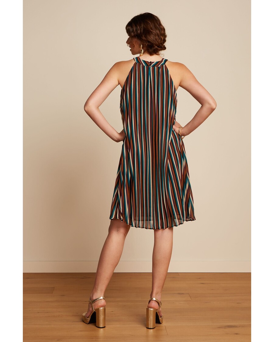 King Louie Virna Dress Piso Plisse