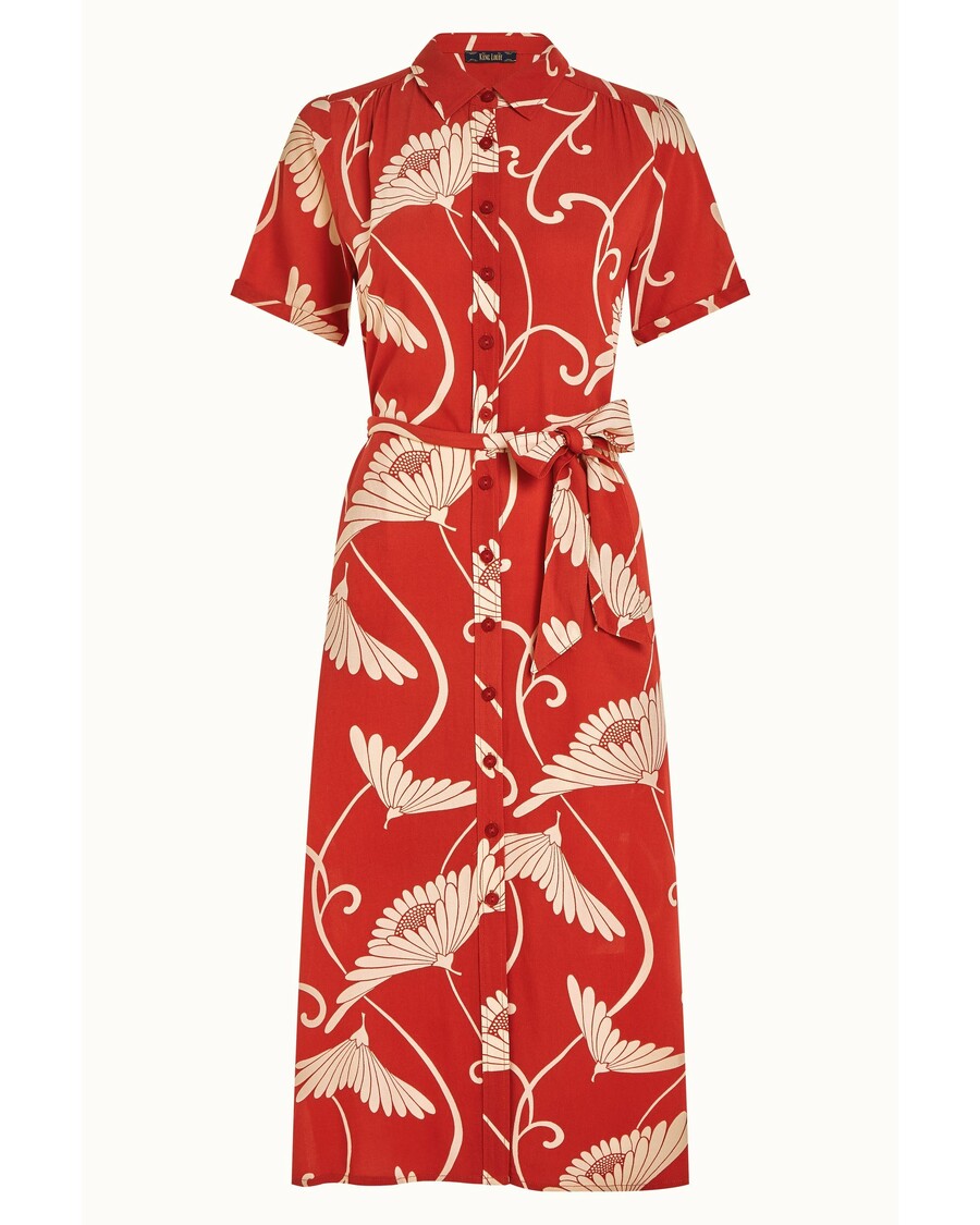 King Louie Olive Dress Pixy