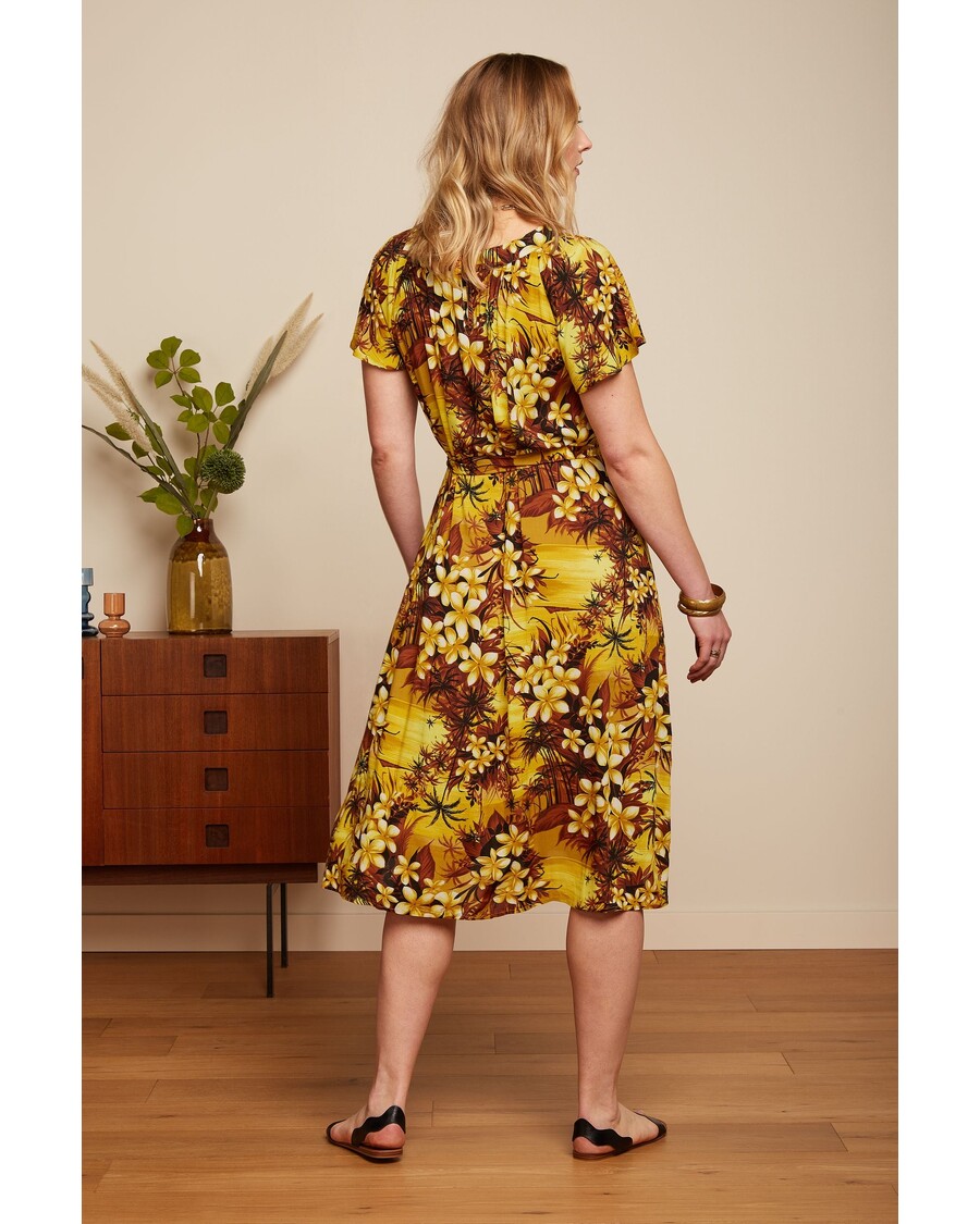 King Louie Talia Dress Emerald