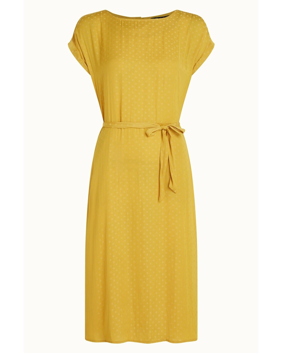 King Louie Betty Loose Fit Dress Bisque