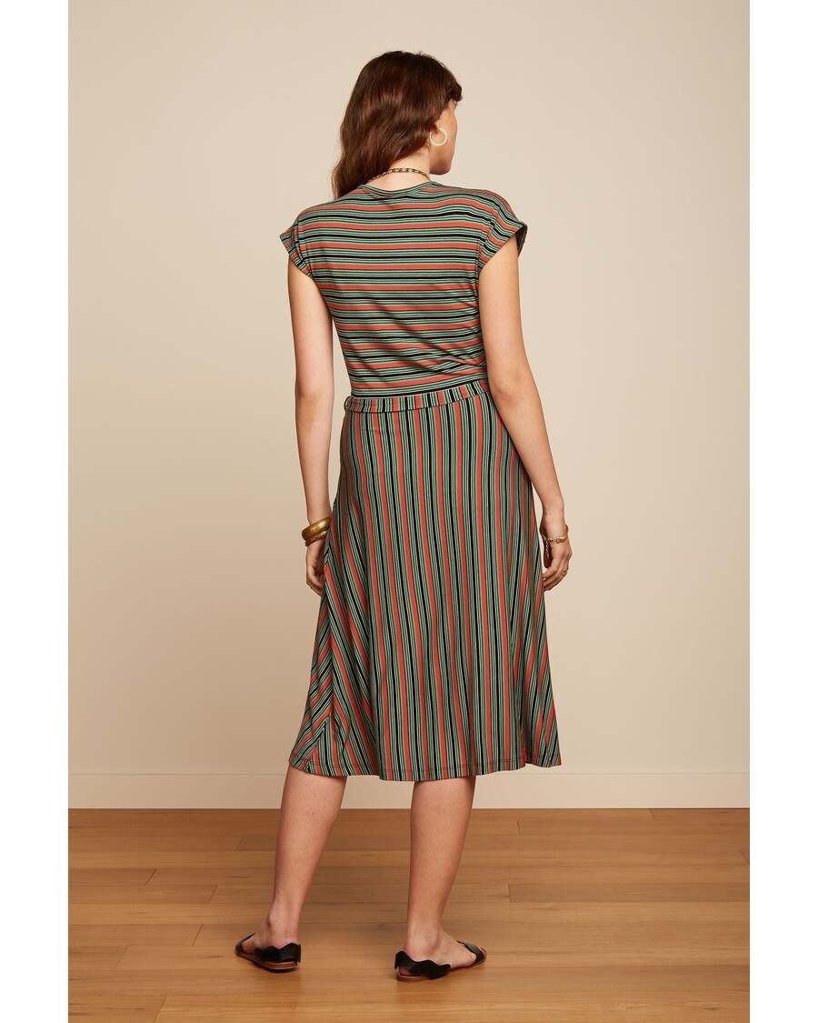 King Louie Abigail Dress Castillo Stripe