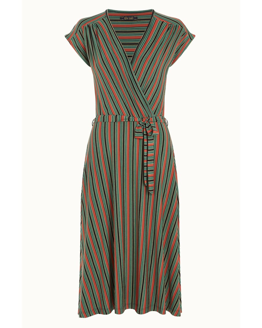 King Louie Abigail Dress Castillo Stripe
