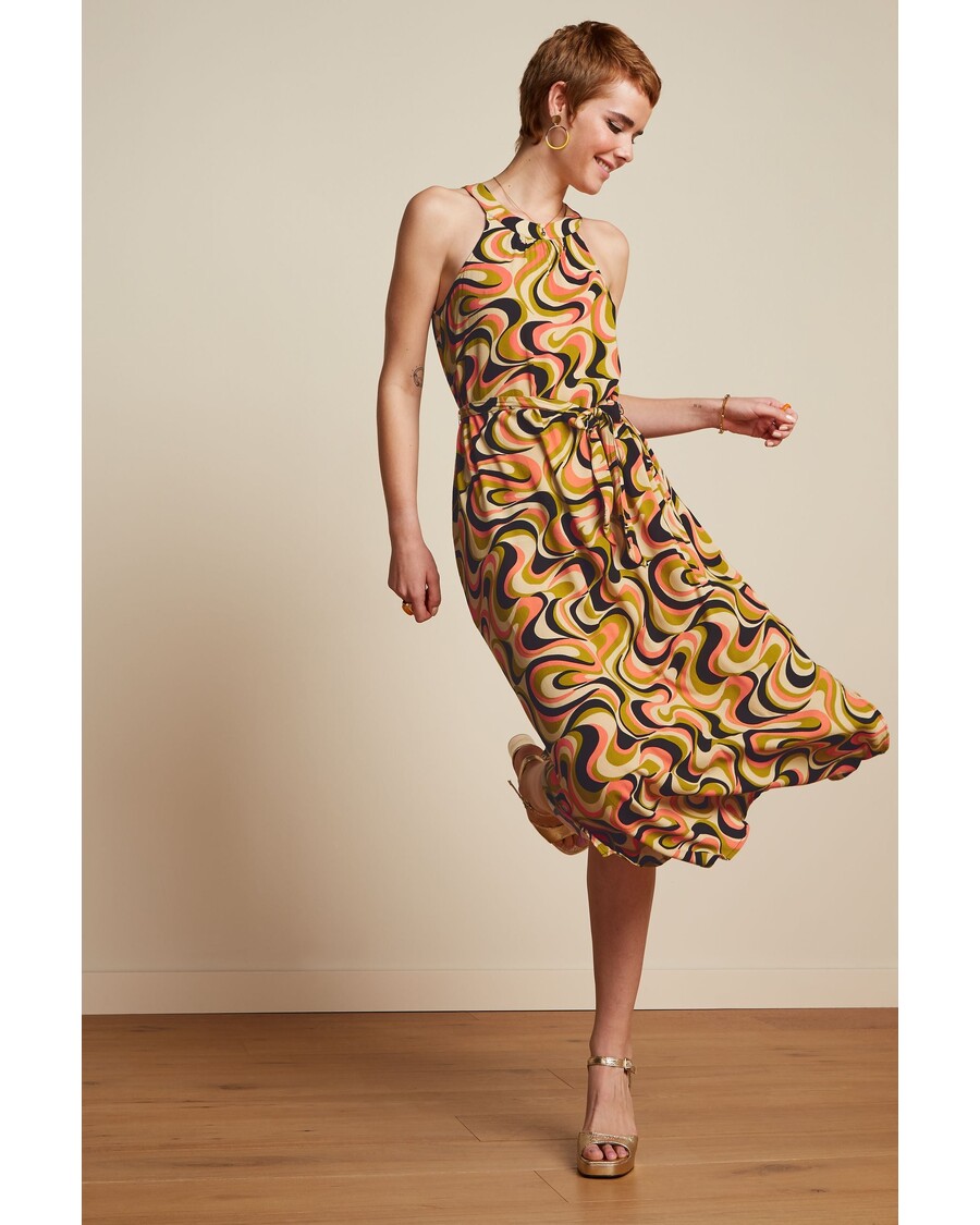 King Louie Virna Midi Dress Manic