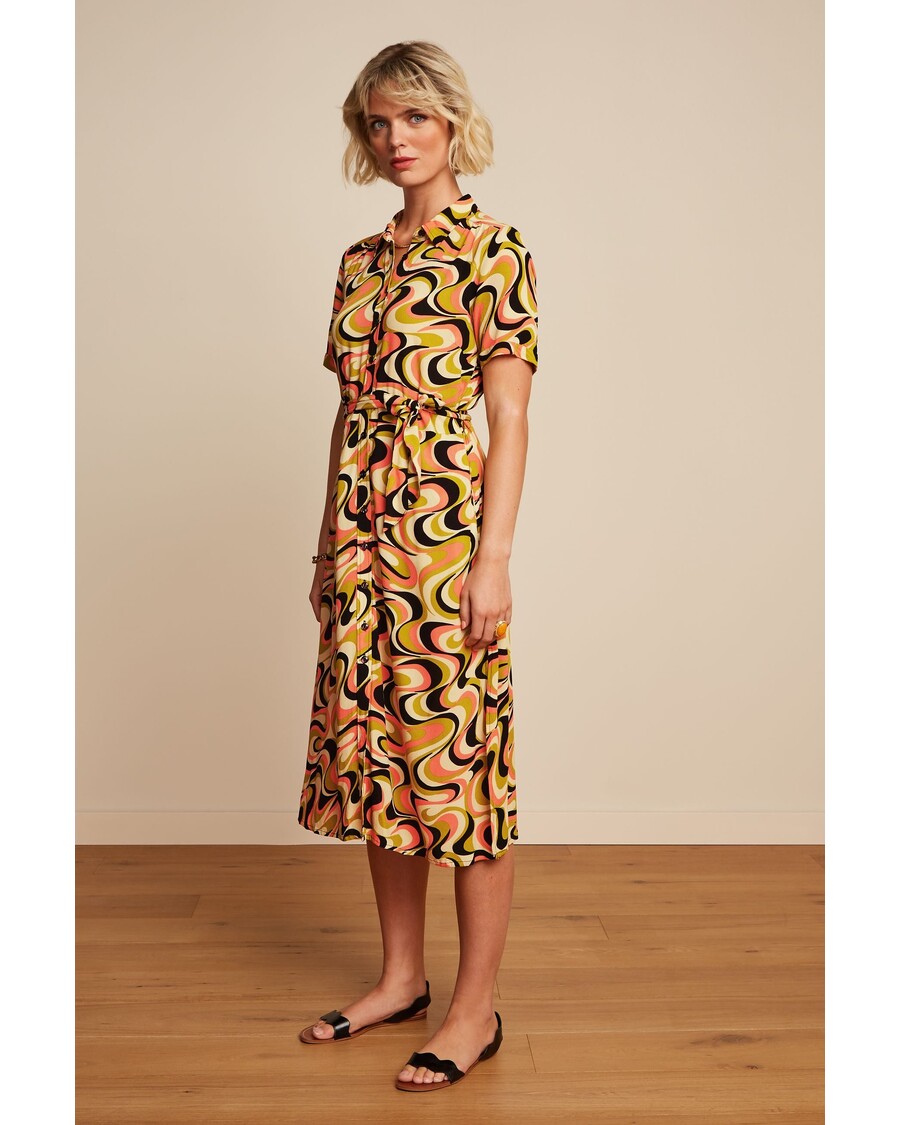 King Louie Olive Dress Manic