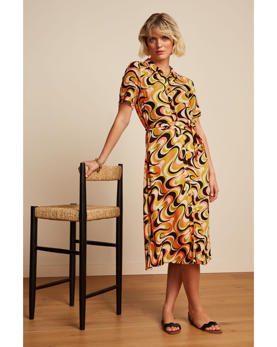 King Louie Olive Dress Manic