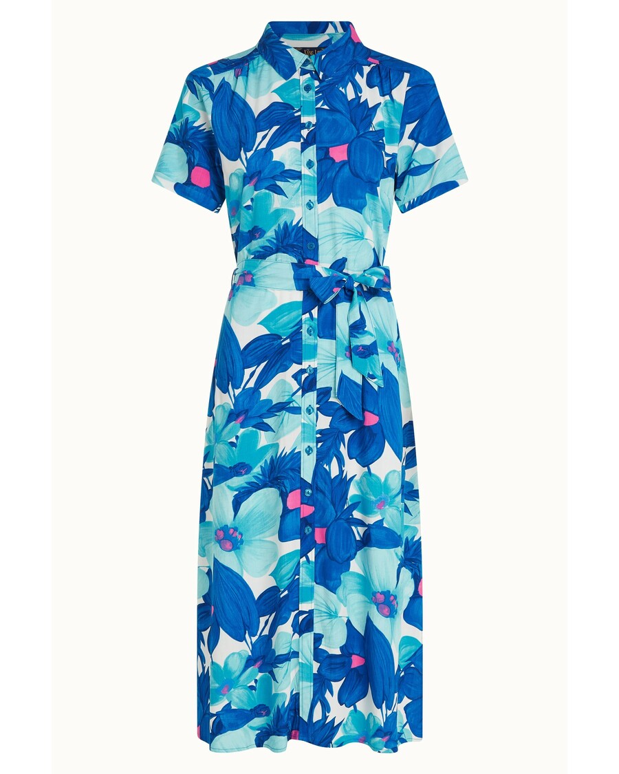 King Louie Olive Midi Dress Seychelles