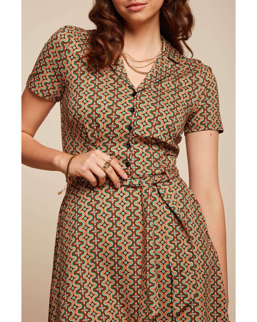 King Louie Sheeva Dress Twisted