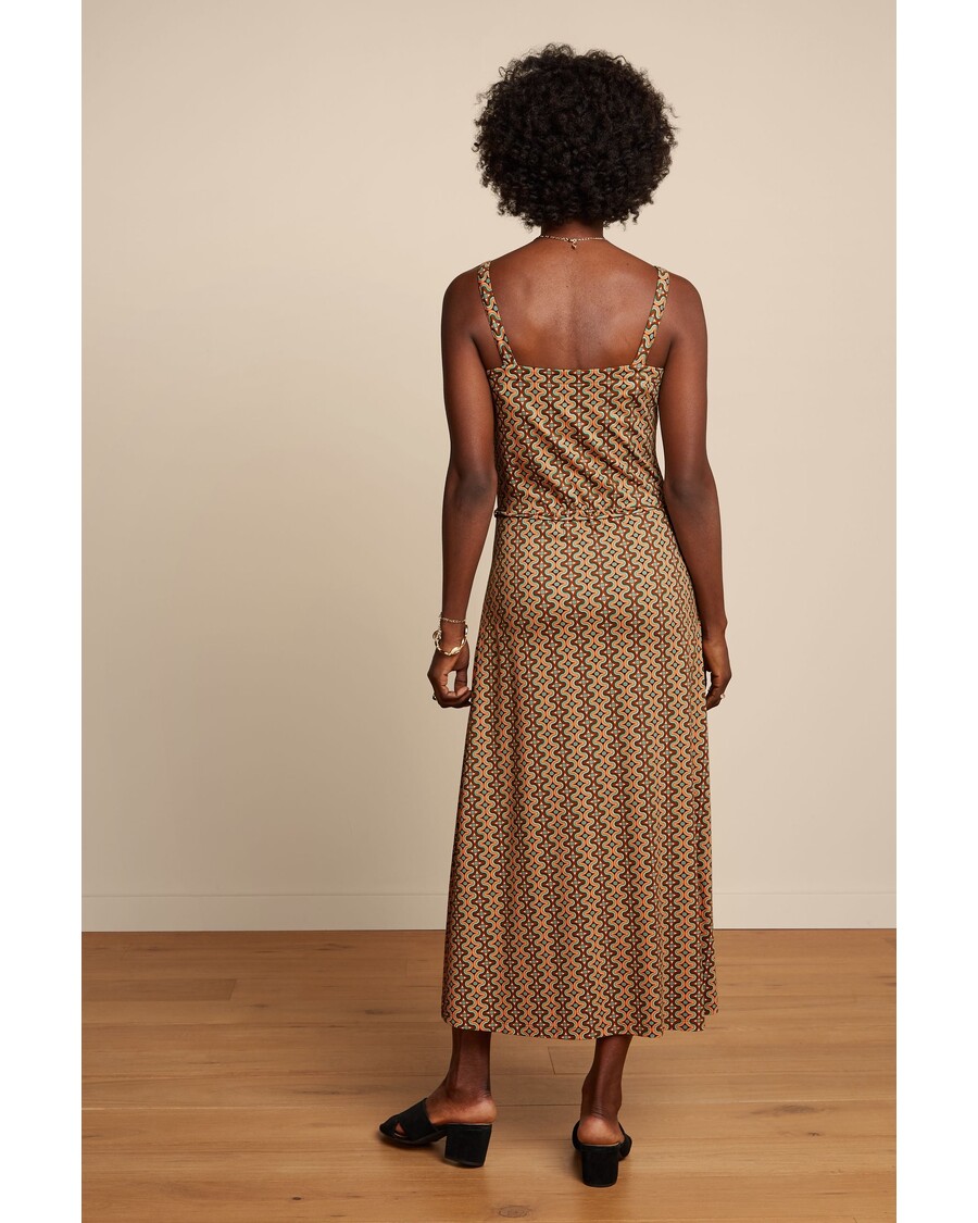 King Louie Allison Midi Dress Twisted