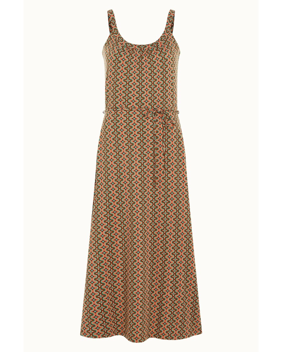 King Louie Allison Midi Dress Twisted
