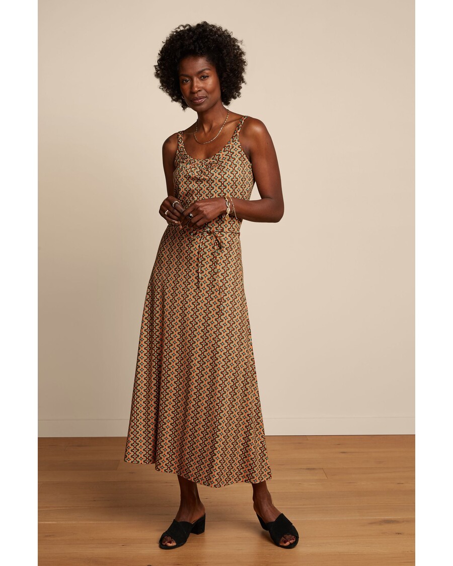 King Louie Allison Midi Dress Twisted