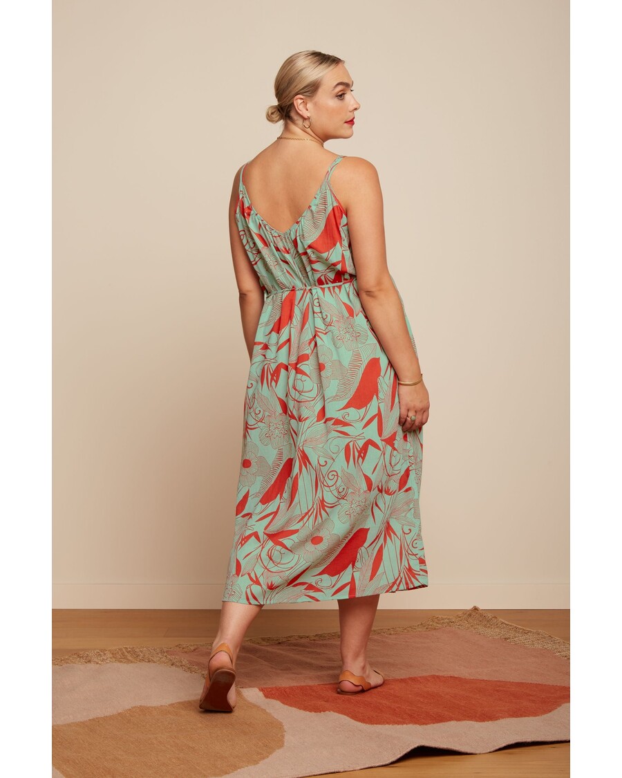 King Louie Lara Midi Dress Callier