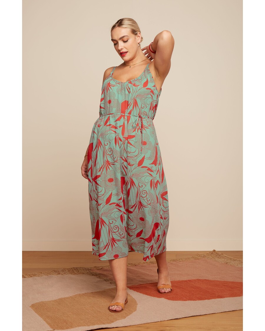 King Louie Lara Midi Dress Callier