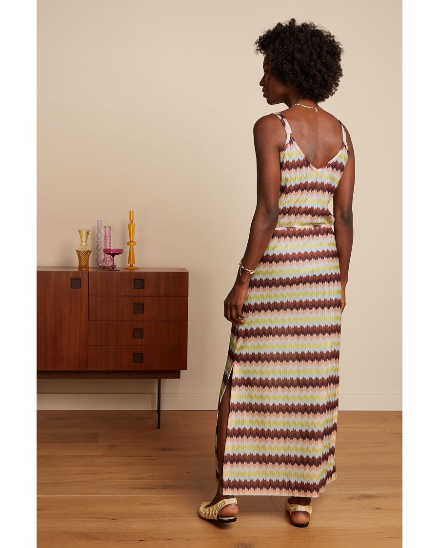 King Louie Nadya Maxi Dress Carmine