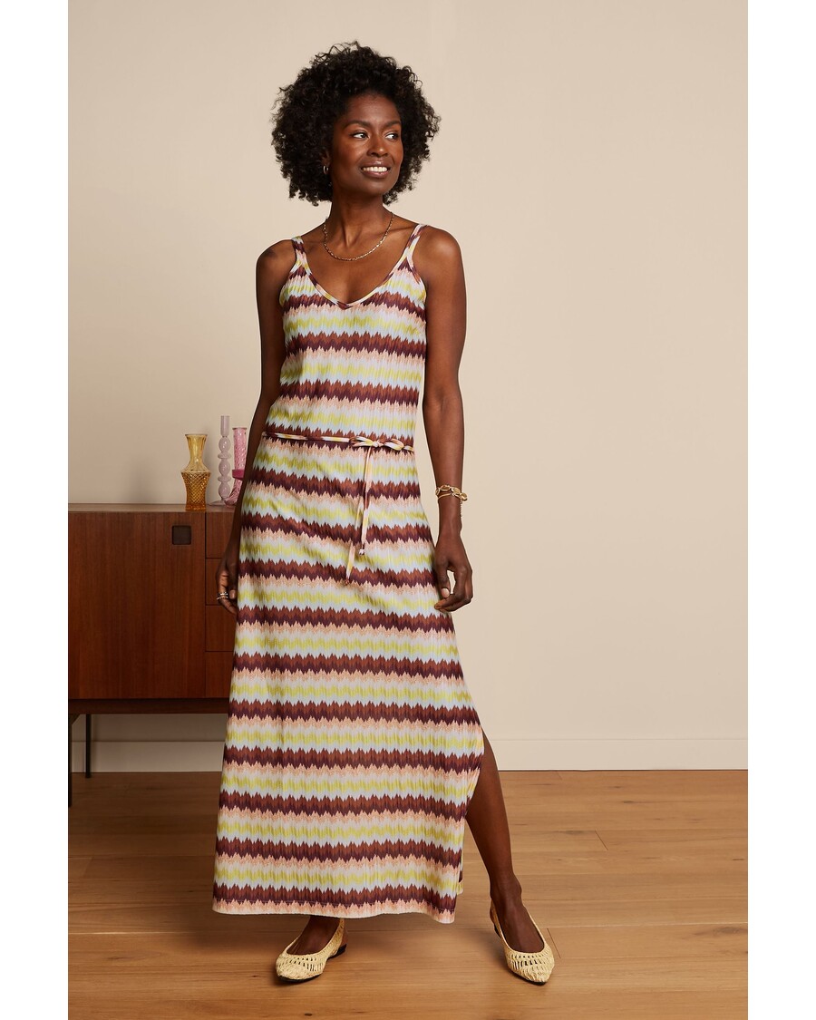 King Louie Nadya Maxi Dress Carmine