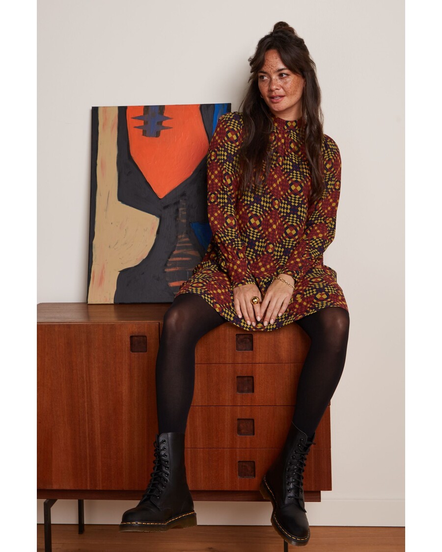 King Louie Sandy Dress Zesty