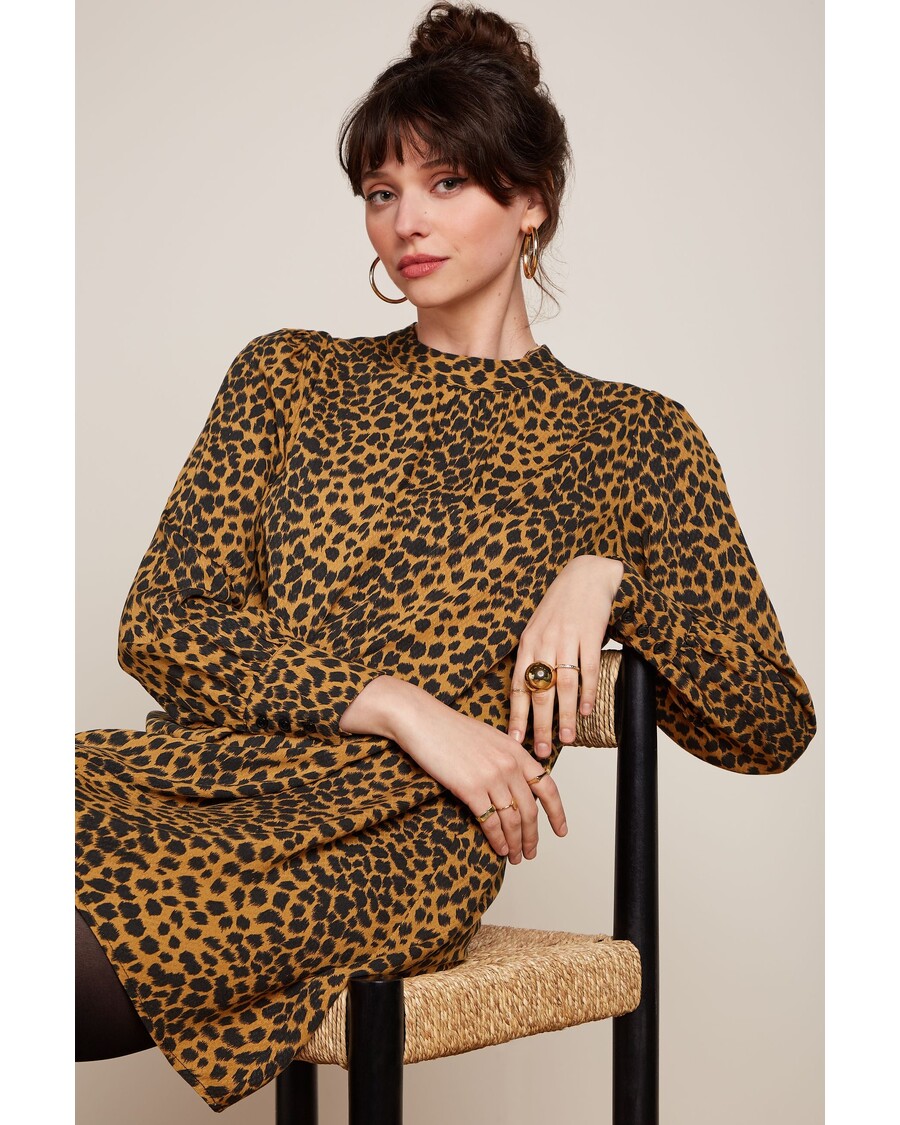 King Louie Sandy Dress Tigre