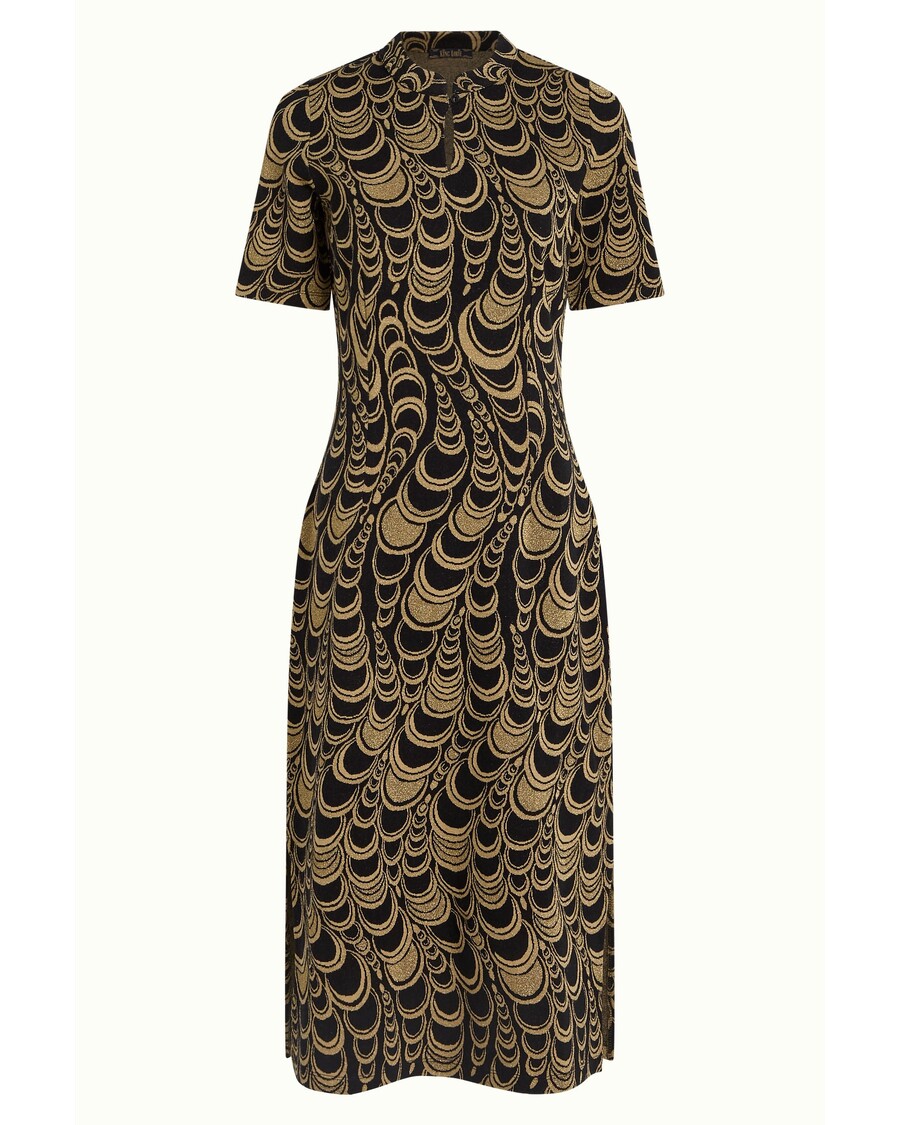 King Louie Chinese Midi Dress Bobbin Jacquard