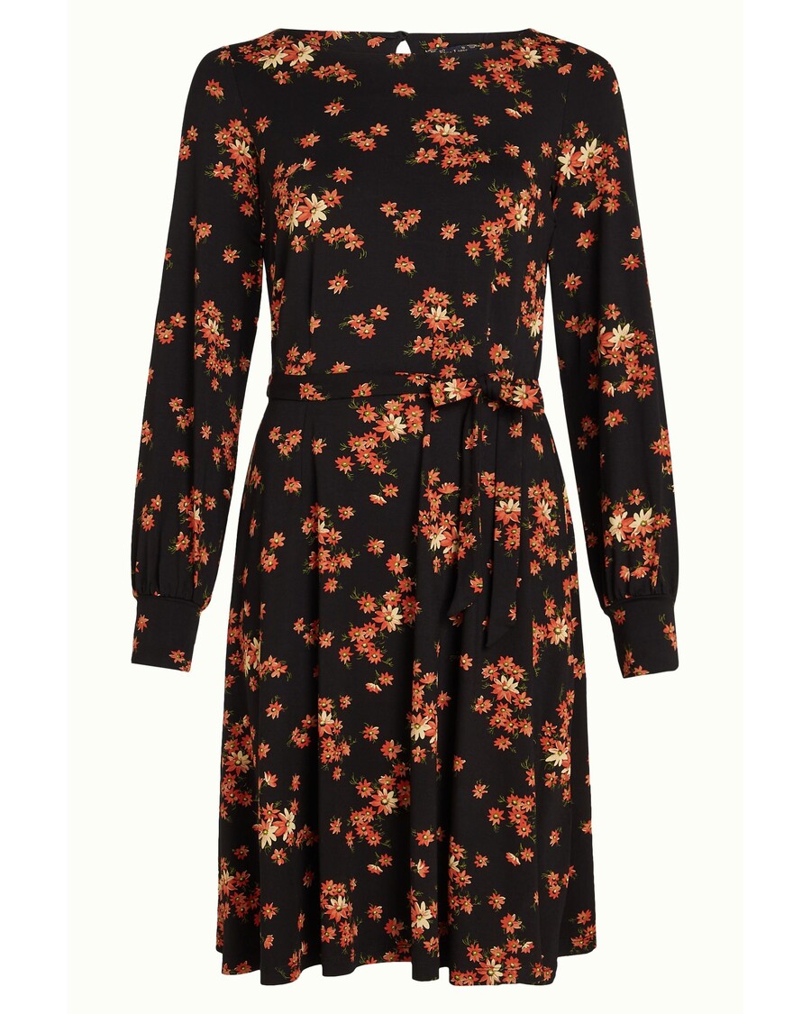 King Louie Betty Bellsleeve Dress Rivera