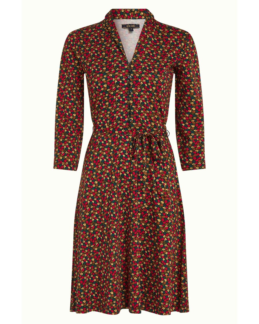 King Louie Emmy Dress Flaminga