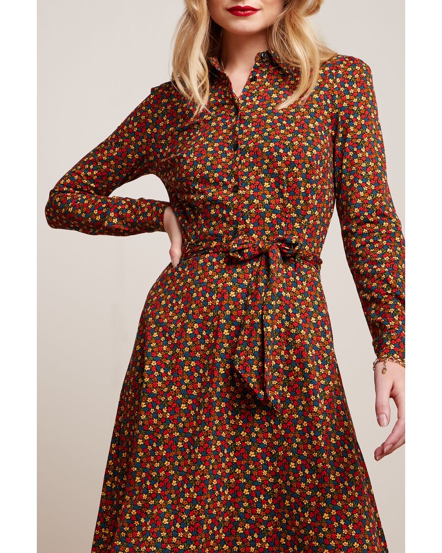 King Louie Sheeva Dress Flaminga