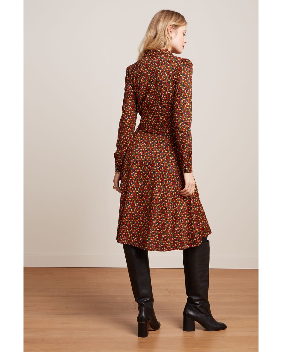 King Louie Sheeva Dress Flaminga