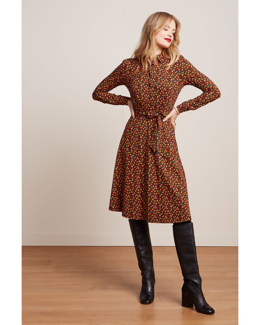 King Louie Sheeva Dress Flaminga