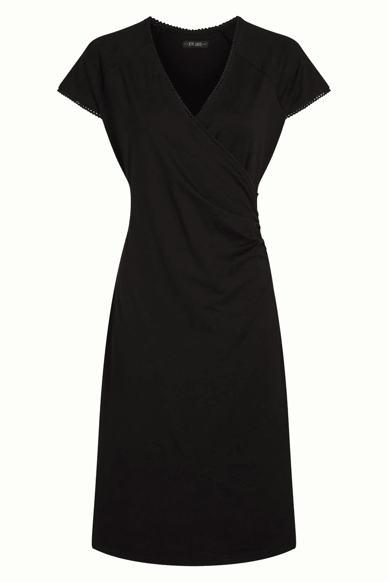 Karalius Louie Kryžminis Drabužis Viskozė Klasikinis