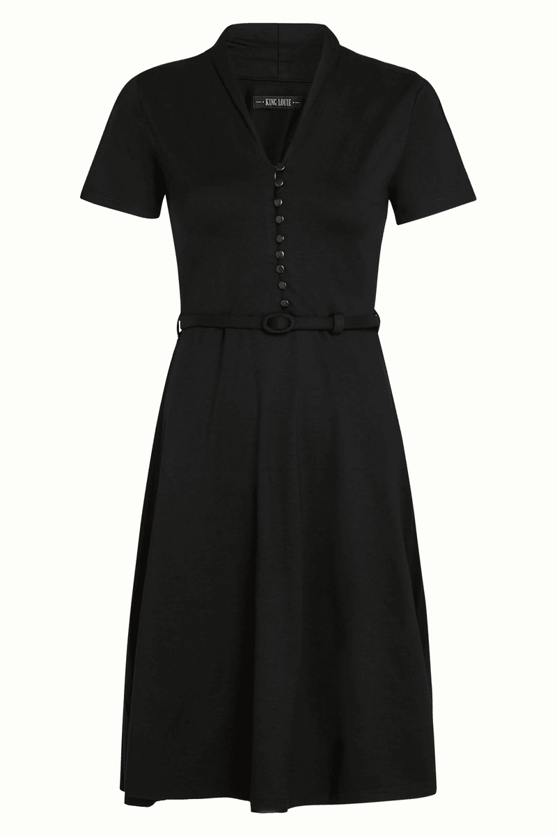 Kráľ Louie Emmy šaty Viskóza Klasické