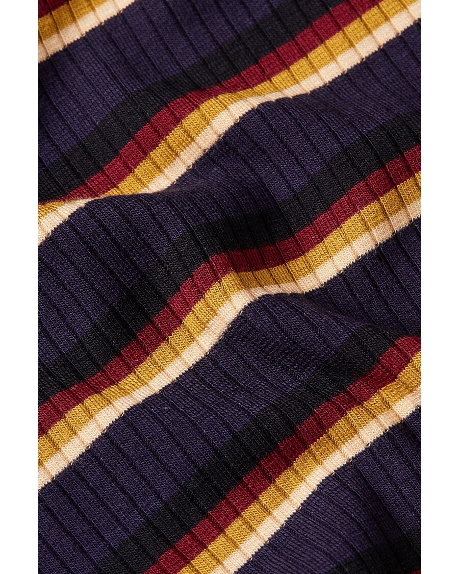 King Louie Rollneck Dress Century Stripe