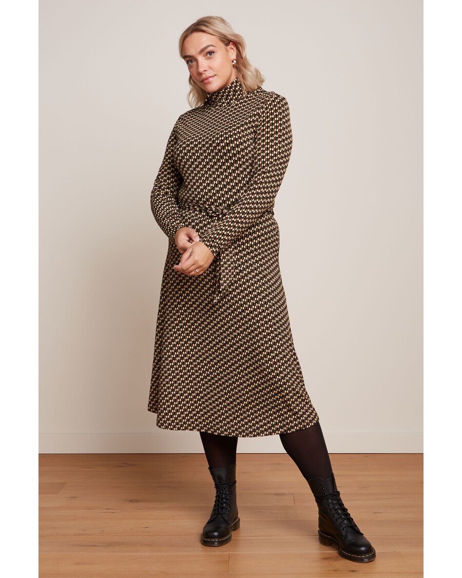 King Louie Betsy Rollneck Dress Lockett